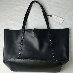 Rebecca Minkoff Black Minimalist Tote Bag